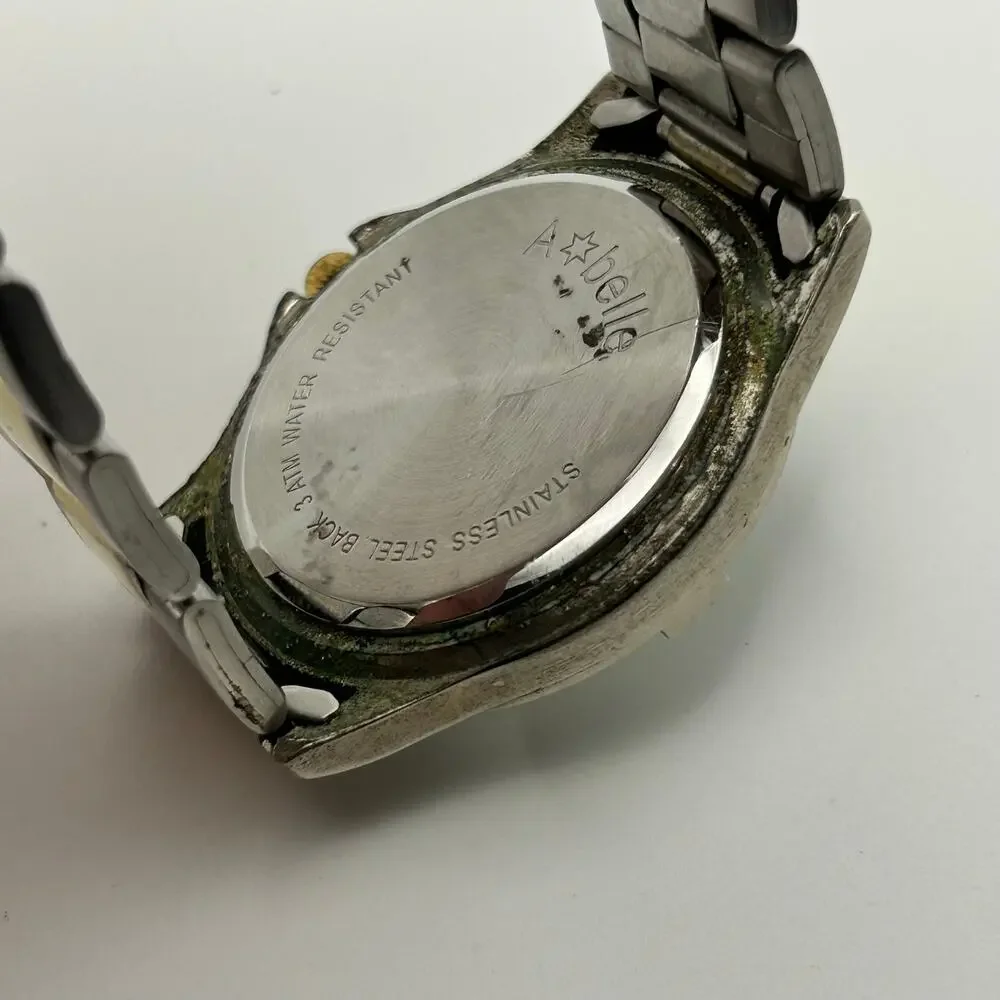 Lear Corporation Two-tone Diver/Sport Design Watch Working New Battery